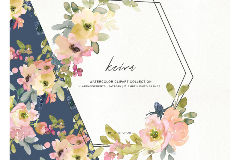 watercolor-blush-and-lemon-floral-bouquet-clipart