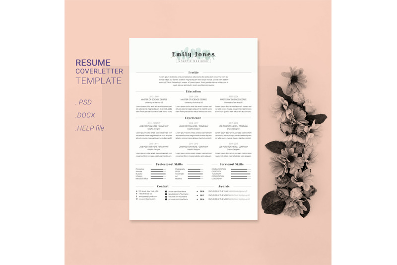 resume-amp-coverletter-template