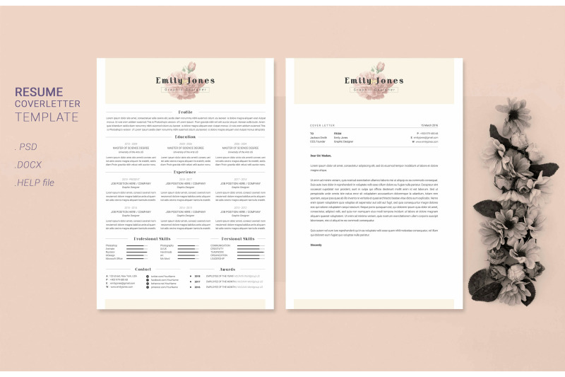 resume-amp-coverletter-template