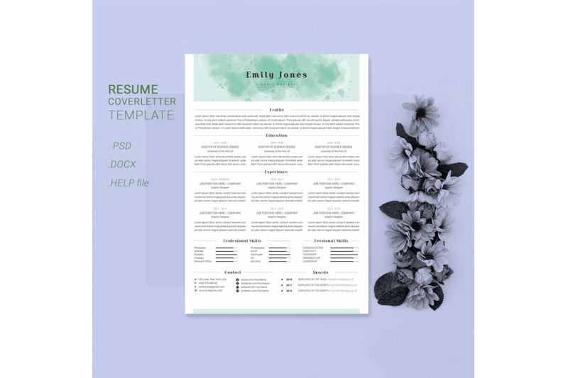 resume-amp-coverletter-template