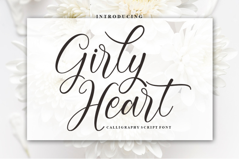 Girly Heart By Rotterlab Studio Thehungryjpeg Com