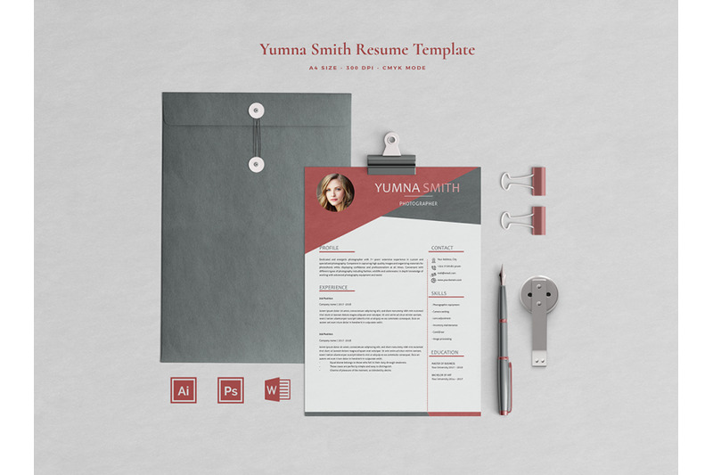 yumna-resume-template