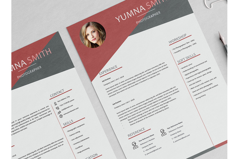 yumna-resume-template