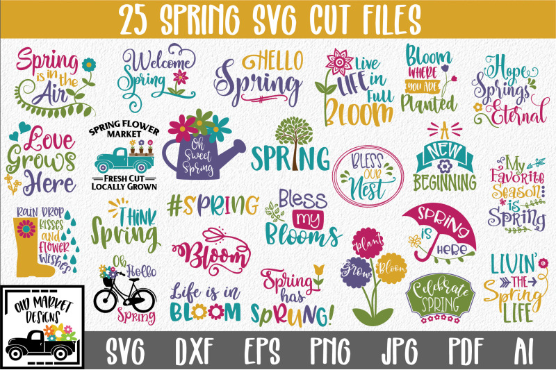 spring-svg-bundle-with-25-svg-cut-files-dxf-eps-png-jpg
