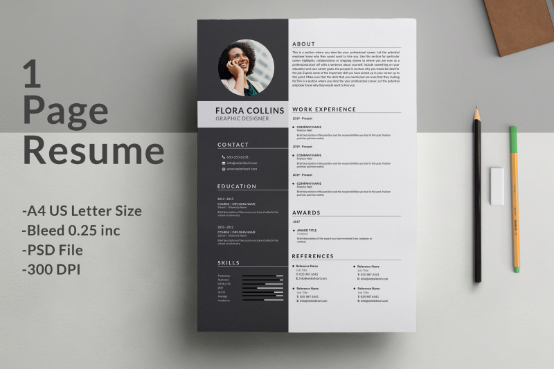 Professional Resume Cv By Graphic Boi 