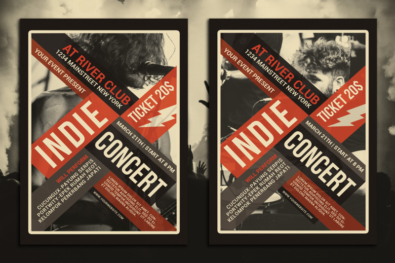 indie-concert-flyer