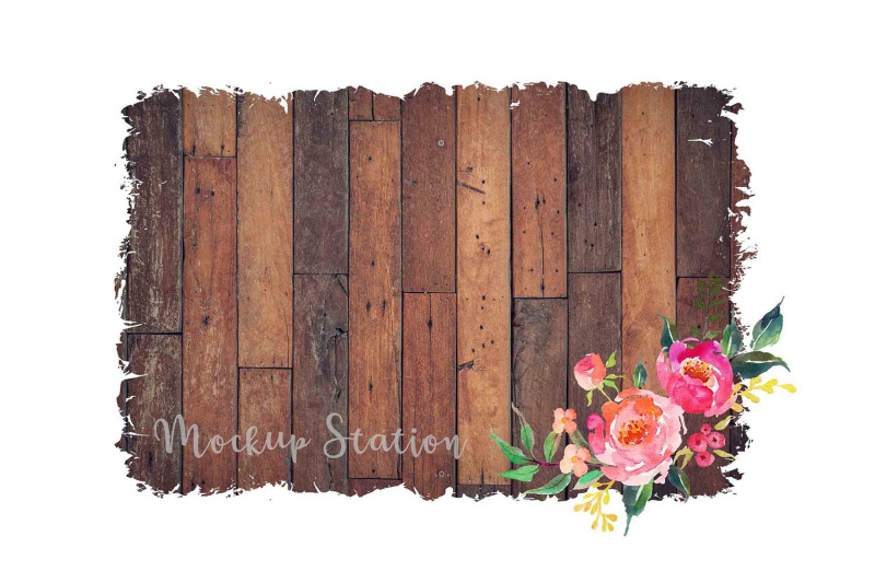 sublimation-wood-background-png-bundle-rustic-watercolor-frame-design