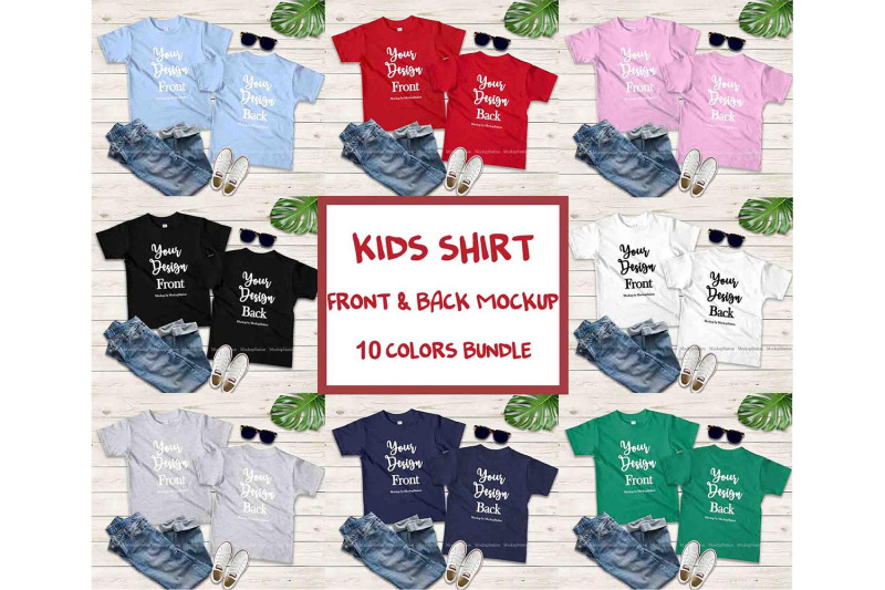 kids-front-amp-back-tshirt-mockup-bundle-toddler-back-view-shirt