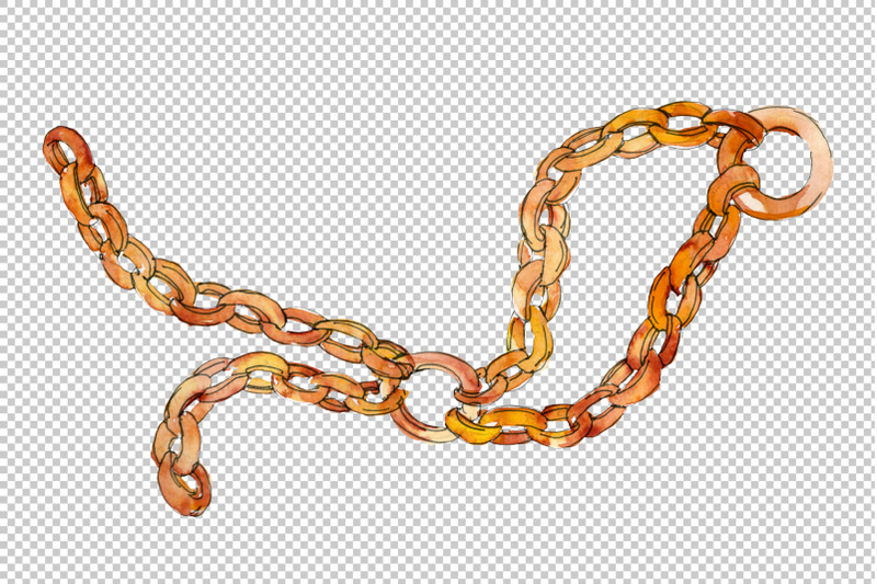 chains-leather-belts-watercolor-png