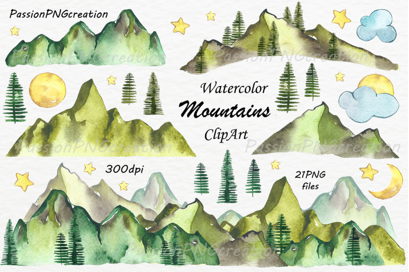 watercolor-mountains-clipart