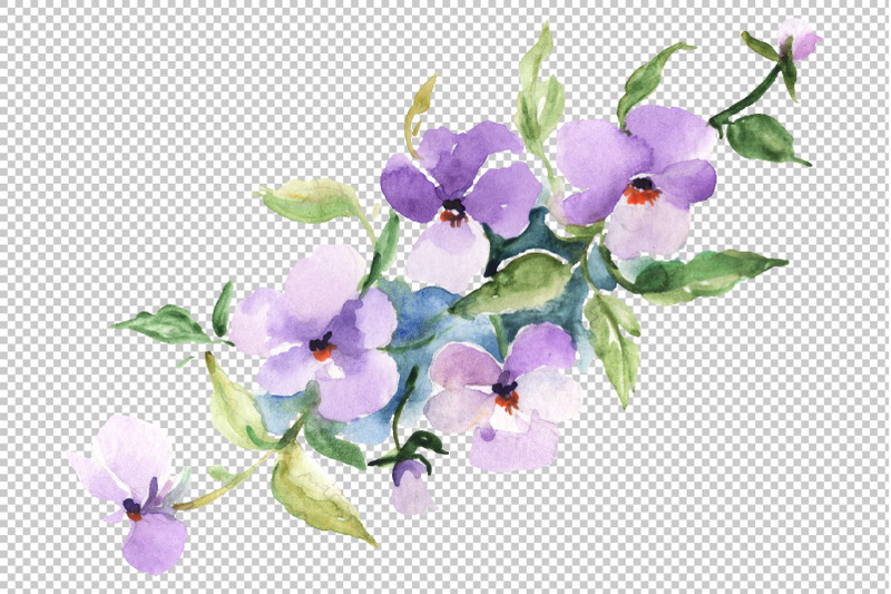 bouquet-exotic-watercolor-png