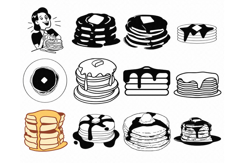 pancake-svg-svg-files-vector-clipart-cricut-download