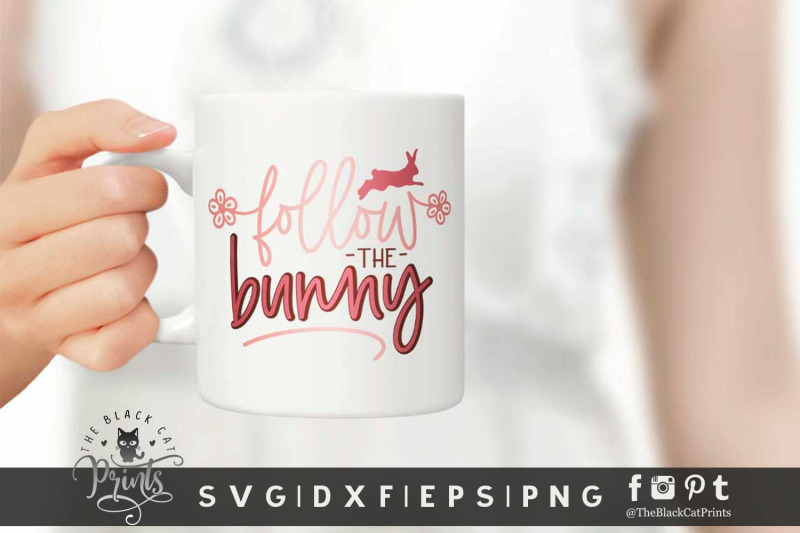 follow-the-bunny-svg-dxf-eps-png