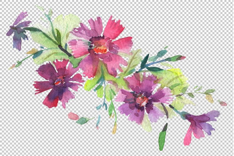 bouquet-the-first-smile-watercolor-png