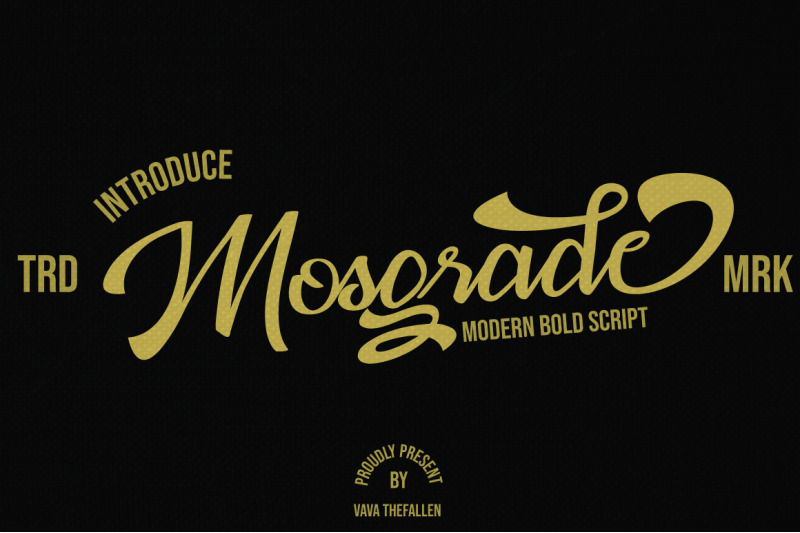 mosgrade-modern-nbsp-script-font