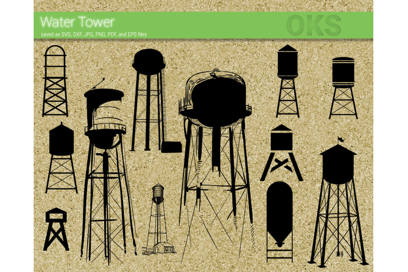 water-tower-svg-svg-files-vector-clipart-cricut-download