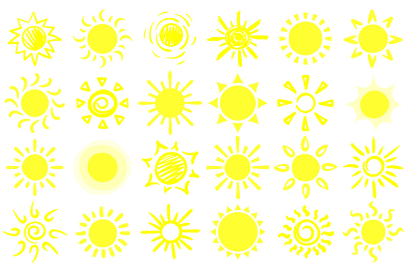 summer-sun-sketch-hand-drawn-suns-warm-sunrise-sunlight-and-happy-su