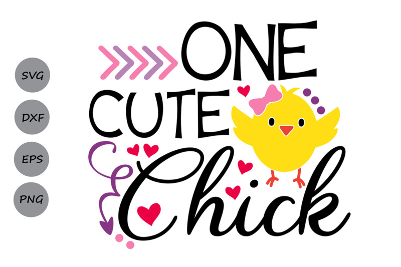 one-cute-chick-svg-easter-svg-girls-easter-svg-easter-chicks-svg