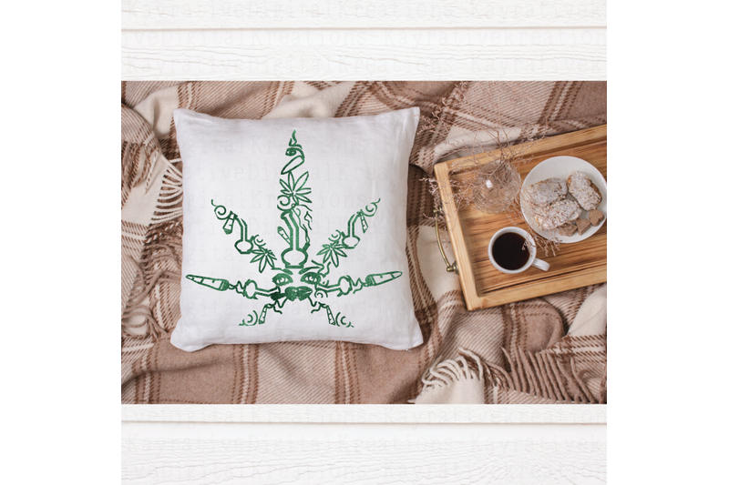 Download Marijuana SVG - Zentangle SVG - Mandala SVG By ...