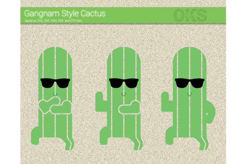 gangnam-style-cactus-svg-svg-files-vector-clipart-cricut-download