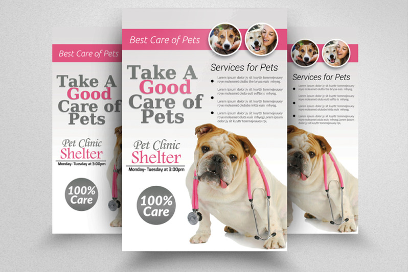 pets-clinic-flyer-template