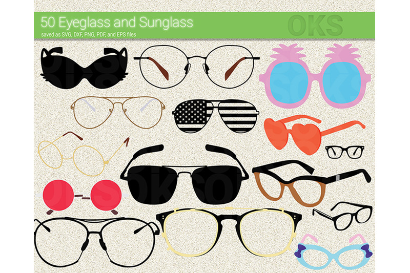 Download eyeglasses svg, sunglasses svg files, vector, clipart ...