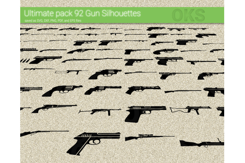 Download guns svg, gun svg files, vector, clipart, cricut, download ...