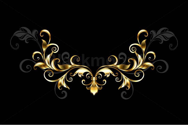 floral-gold-frame