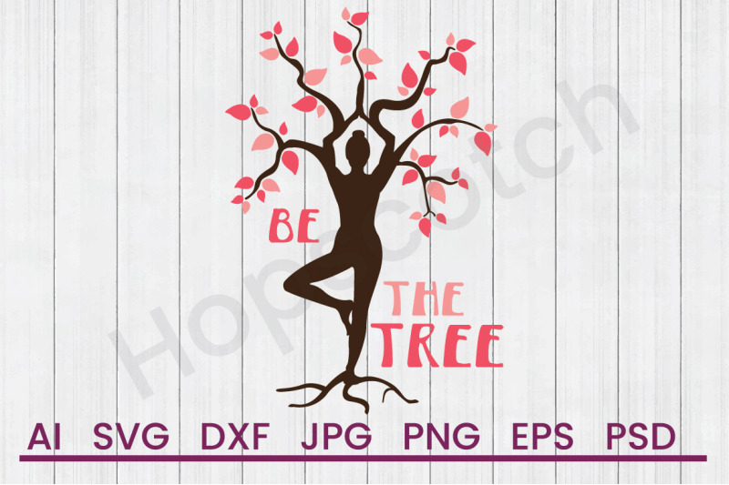 be-the-tree-svg-file-dxf-file