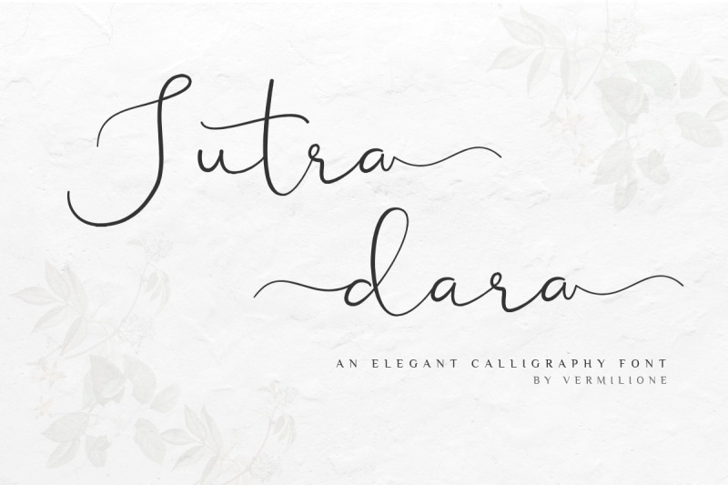 sutra-dara-elegant-calligraphy-font