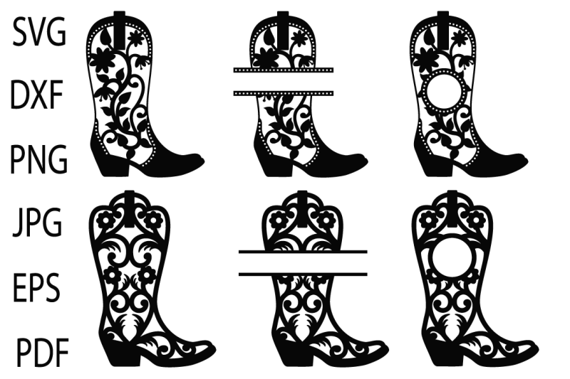 monogrammed cowboy boots