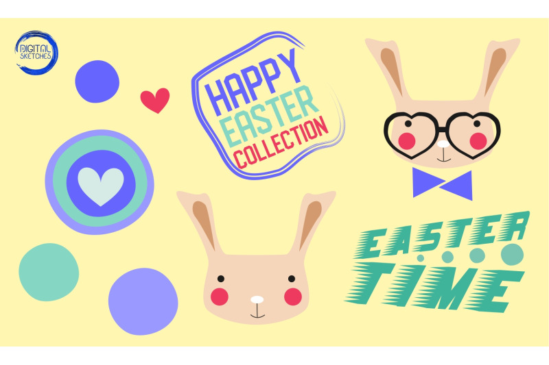 happy-easter-collection-bunny-heart-saying-graphic-vector-png-dxf-svg