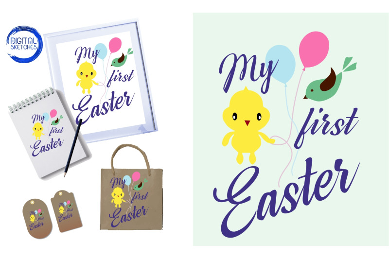 saying-my-first-easter-graphic-vector-bird-baby-chicken-cut-file
