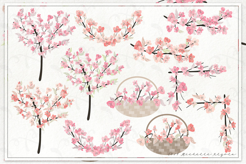 cherry-blossoms-04-pink-and-peach-vector-clipart