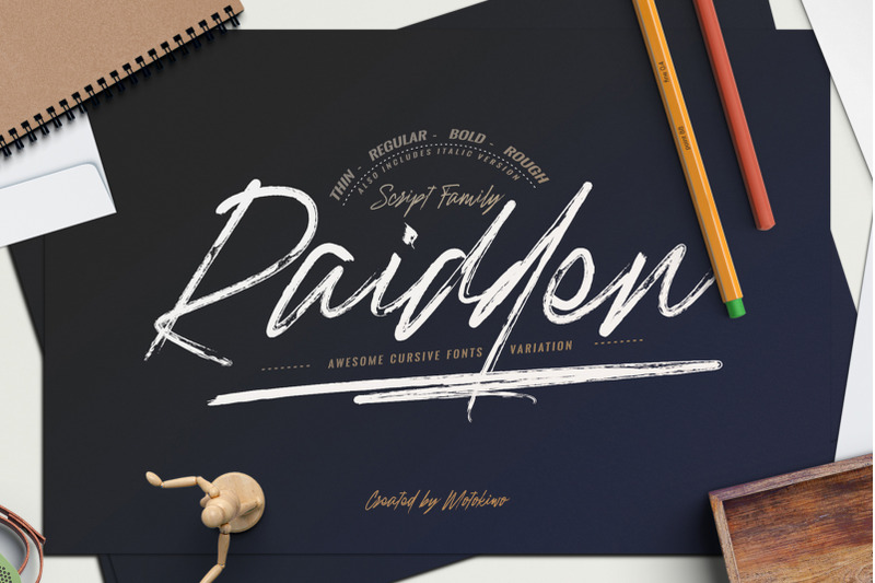raidden-script-font-family