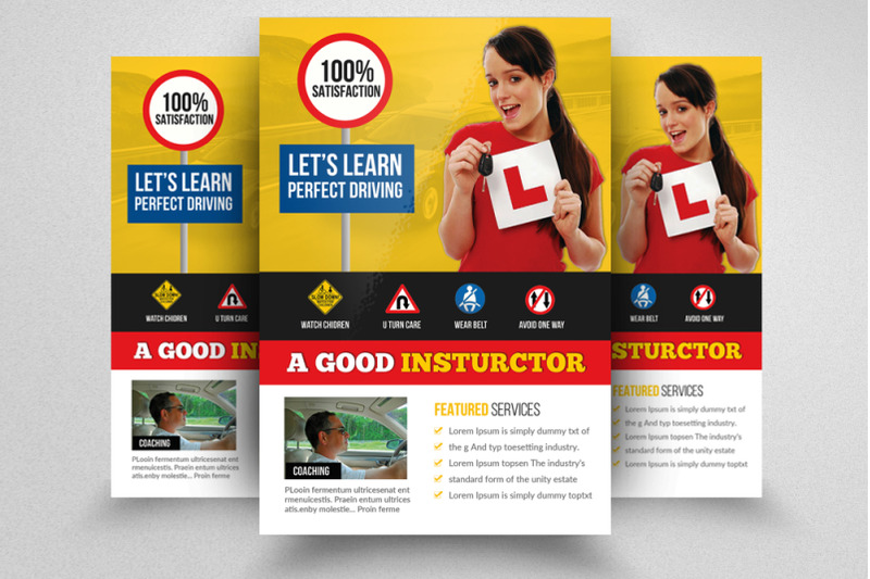 driving-school-flyer-template