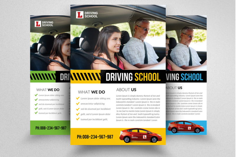 driving-school-flyer-template