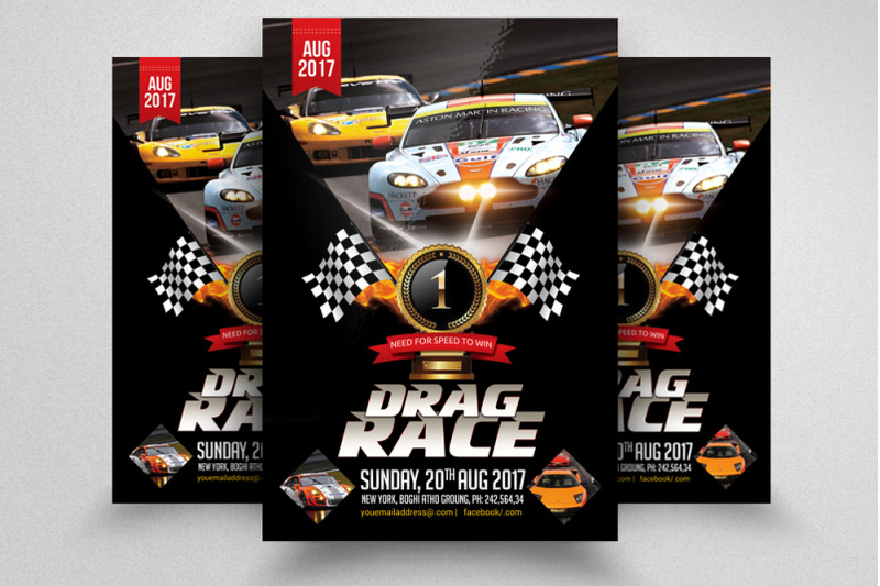 car-racing-show-flyer-template