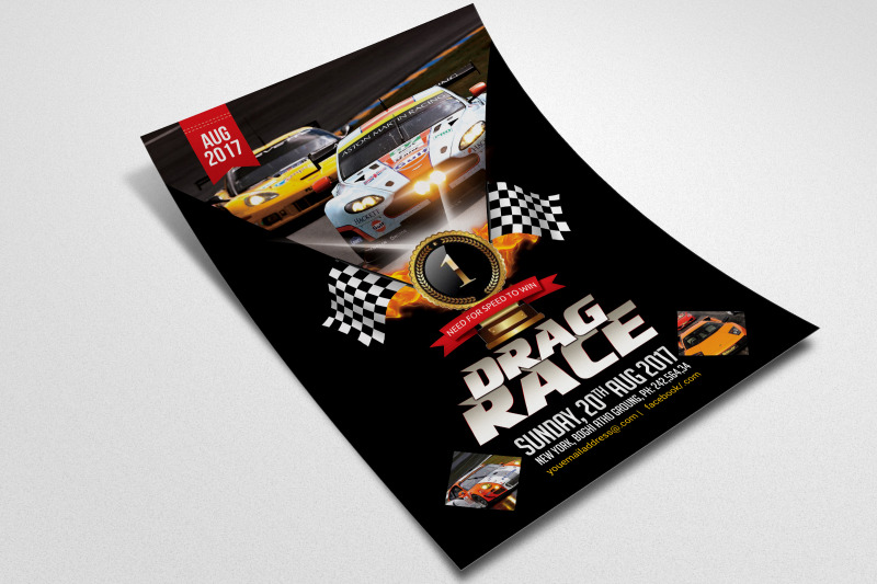 car-racing-show-flyer-template