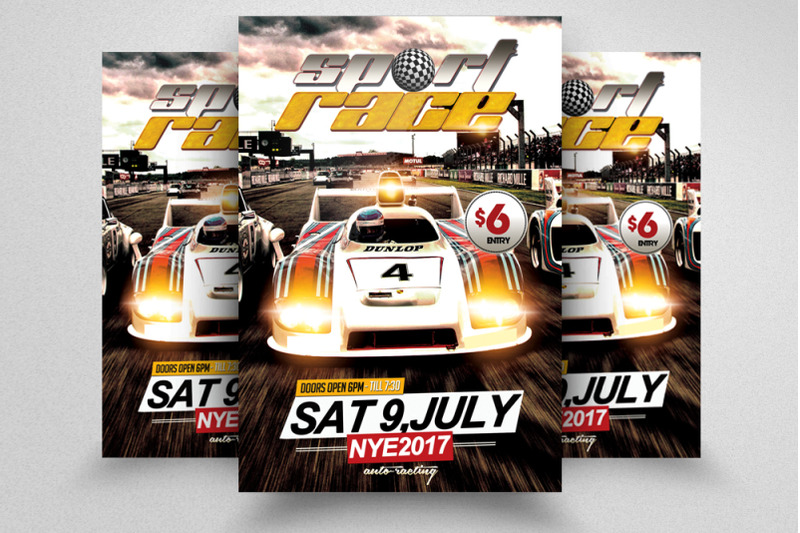 car-racing-show-flyer