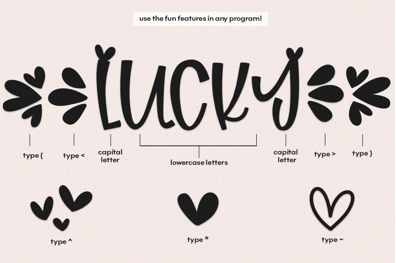 Lucky Charm A Quirky Handwritten Font By Ka Designs Thehungryjpeg Com