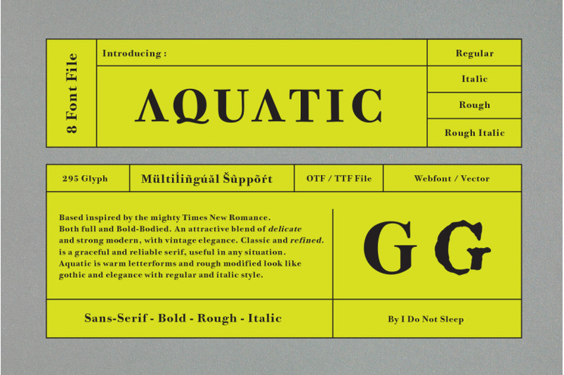 aquatic-font