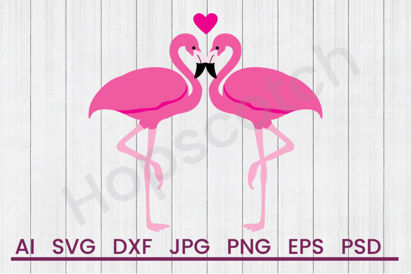 love-flamingos-svg-file-dxf-file