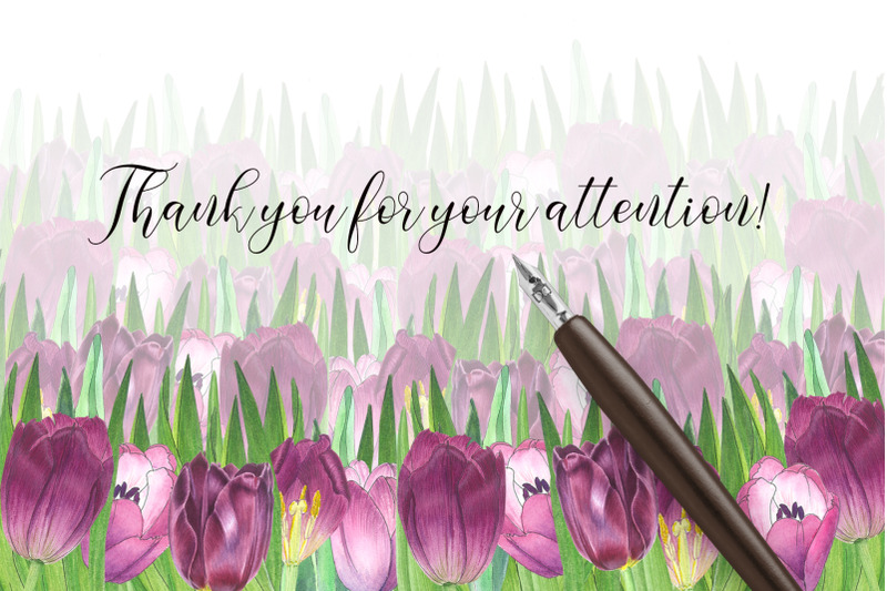 tulips-spring-bouquet-hand-painteg-watercolor-clip-art