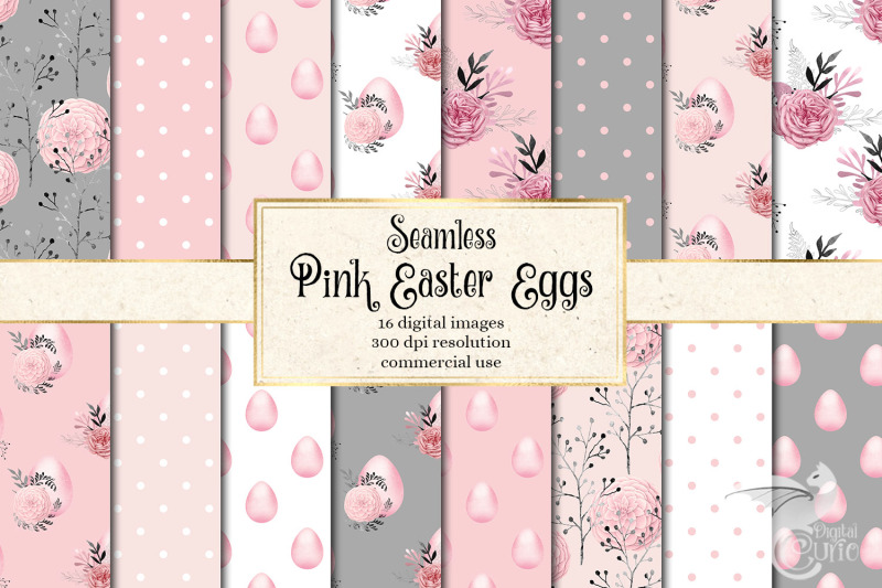 pink-easter-eggs-digital-paper
