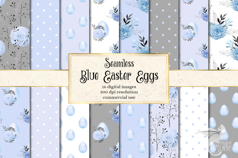 blue-easter-eggs-digital-paper