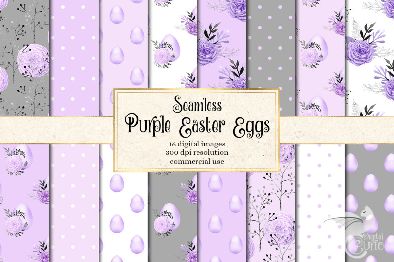 purple-easter-egg-digital-paper