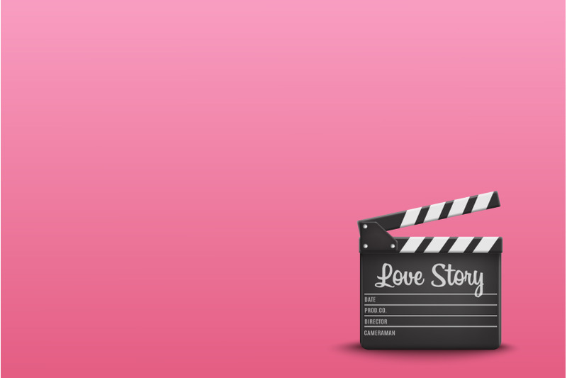 clapperboard-love-story