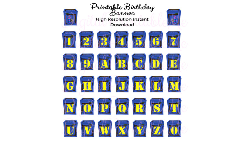 printable-happy-birthday-banner-gamer-video-game-blue-crate-loot