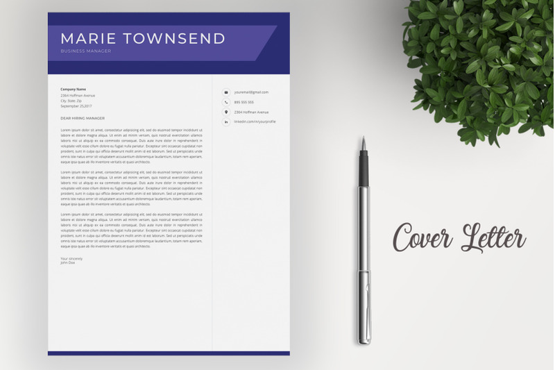 resume-template-cv-cover-letter